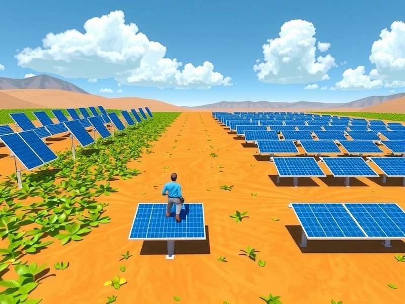 Solar Farm India Gameplay Screenshot